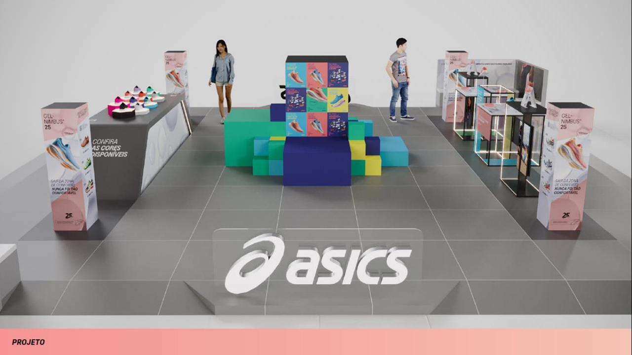 Projeto da ativação ASICS